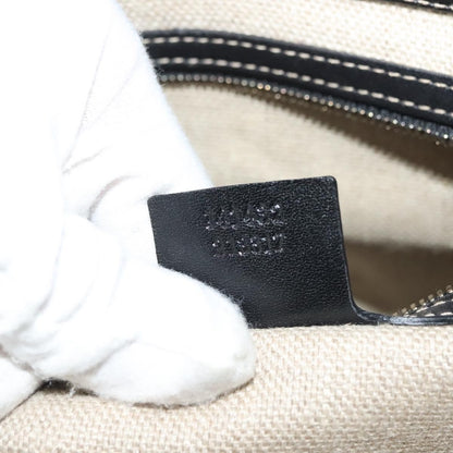 Gucci Tote Bag Leather, BLACK, LEATHER, Tote bag