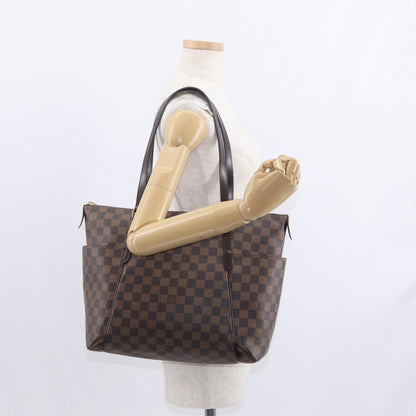 Louis Vuitton Totally Handbag Damier, BROWN, CANVAS, Tote bag