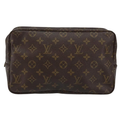 Louis Vuitton Trousse Toilette Monogram Canvas, BROWN, CANVAS, Clutche & pouche