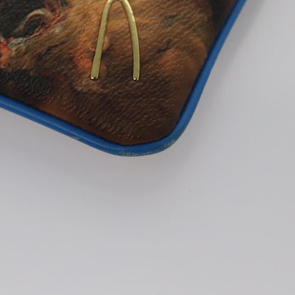 Louis Vuitton Pochette Clutch Limited Edition Jeff Koons Rubens Print Canvas, MULTICOLOUR, CANVAS, Clutche & pouche