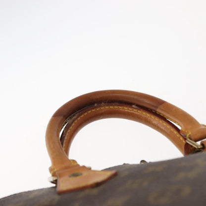 Louis Vuitton Alma Handbag Monogram Canvas, BROWN, CANVAS, Handbag