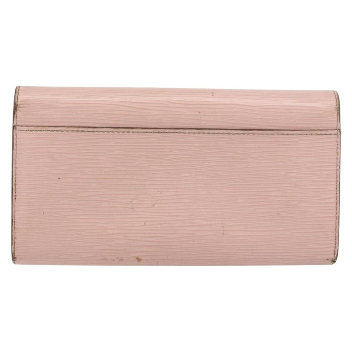 Louis Vuitton Sarah Wallet NM Epi Leather, PINK, LEATHER, Wallets