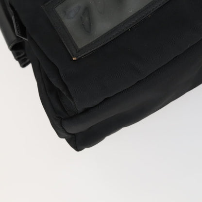 Prada Vintage Shoulder Bag Tessuto, BLACK, CANVAS, Shoulder bag