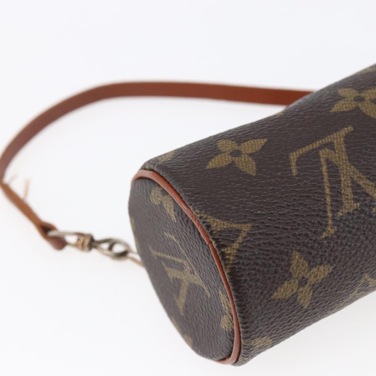 Louis Vuitton Papillon Pochette Monogram Canvas, BROWN, CANVAS, Clutche & pouche