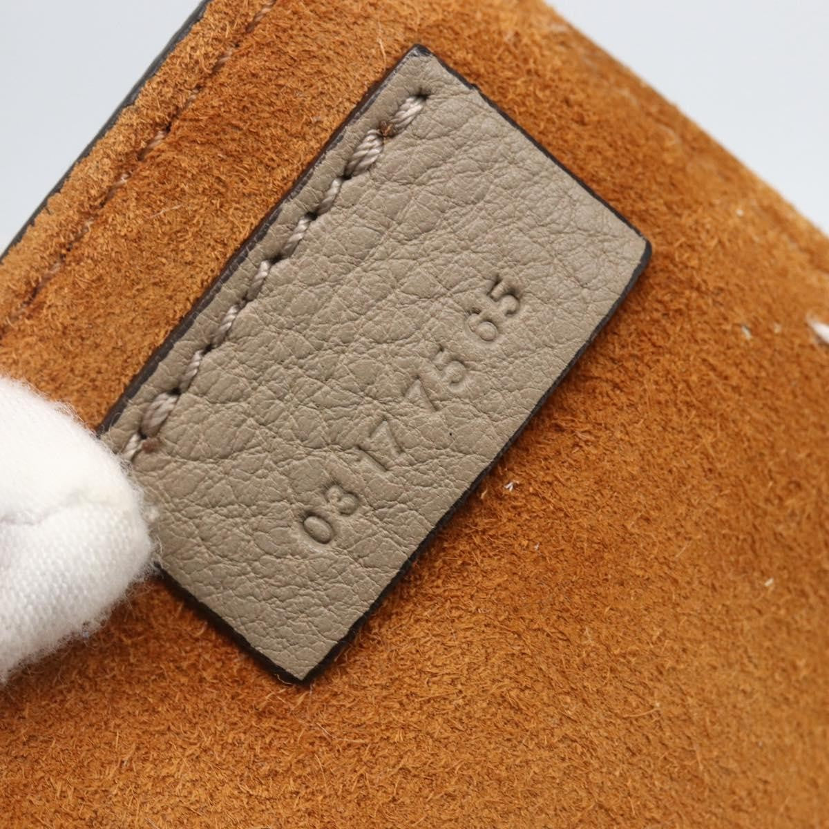 Chloe Milo Shopping Tote Leather, BEIGE, LEATHER, Tote bag