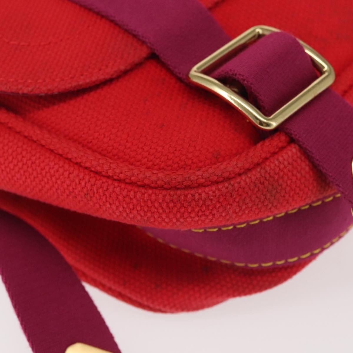 Louis Vuitton Antigua Besace Messenger Bag Canvas, RED, CANVAS, Shoulder bag