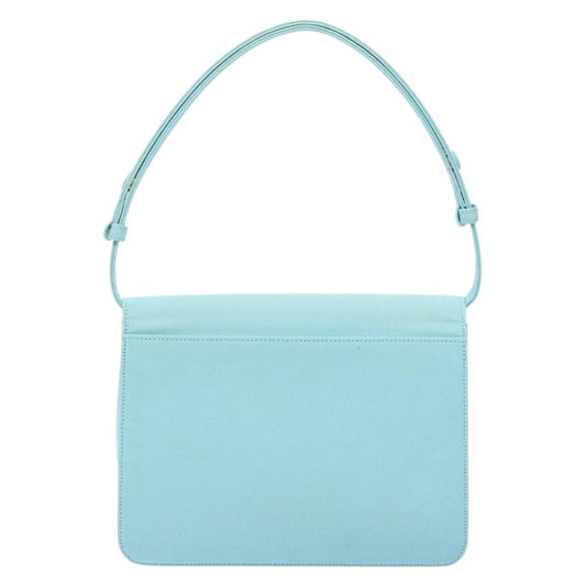 Saint Laurent Vintage Shoulder Bag Canvas, BLUE, CANVAS, Shoulder bag