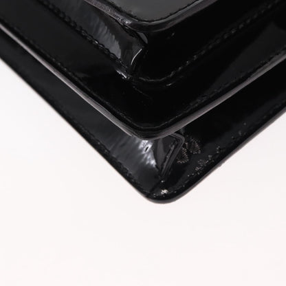 Louis Vuitton Monceau Handbag Vernis, BLACK, PATENT_LEATHER, Handbag