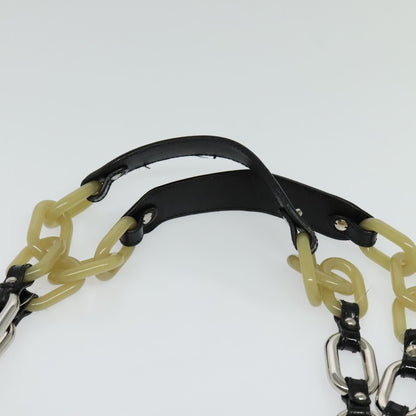 Balenciaga Cherche Midi Chain Shoulder Bag Leather, GRAY, LEATHER, Shoulder bag