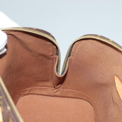 Louis Vuitton Alma Handbag Monogram Canvas, BROWN, CANVAS, Handbag