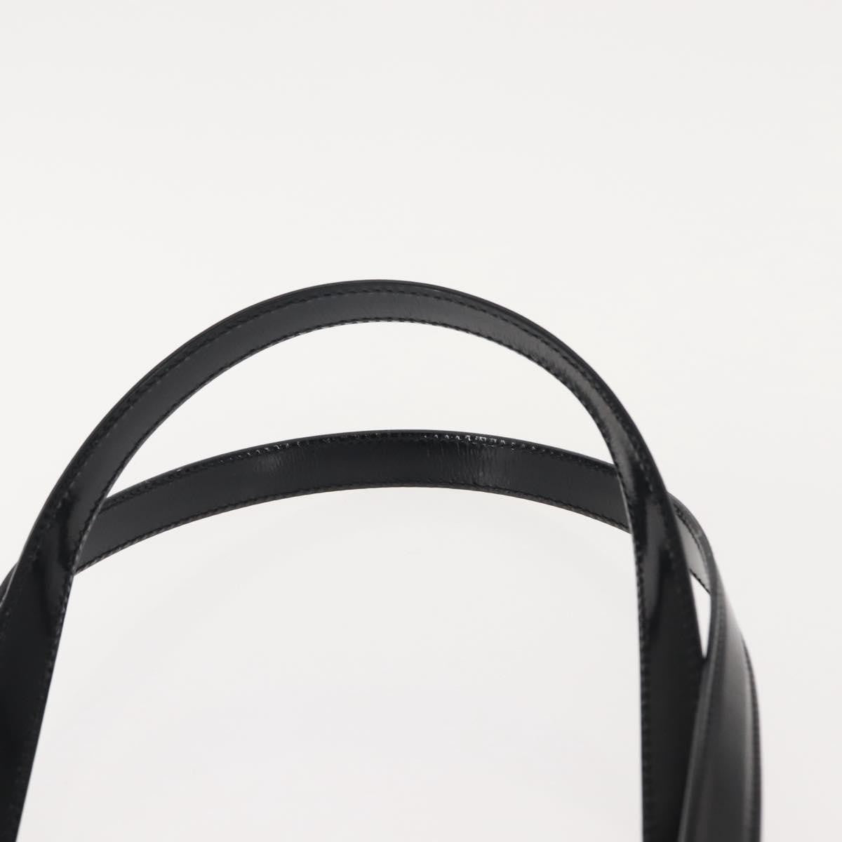 Salvatore Ferragamo Gancini Tote Patent leather, BLACK, PATENT_LEATHER, Tote bag