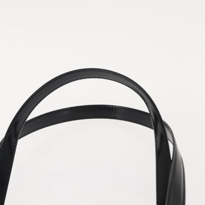 Salvatore Ferragamo Gancini Tote Patent leather, BLACK, PATENT_LEATHER, Tote bag