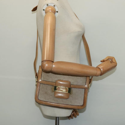 Celine Sulky Shoulder bag Canvas, BEIGE, CANVAS, Shoulder bag