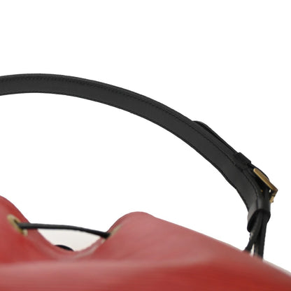 Louis Vuitton Bicolor Petit Noe Handbag Epi Leather, RED, LEATHER, Shoulder bag
