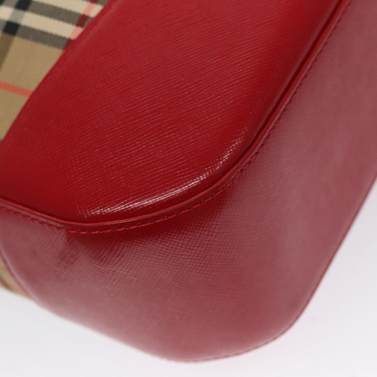 Burberry Nova Check Handbag Nova Check Canvas, BEIGE, CANVAS, Handbag