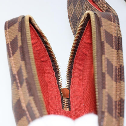 Louis Vuitton Geronimos Waist Bag Damier, BROWN, CANVAS, Shoulder bag