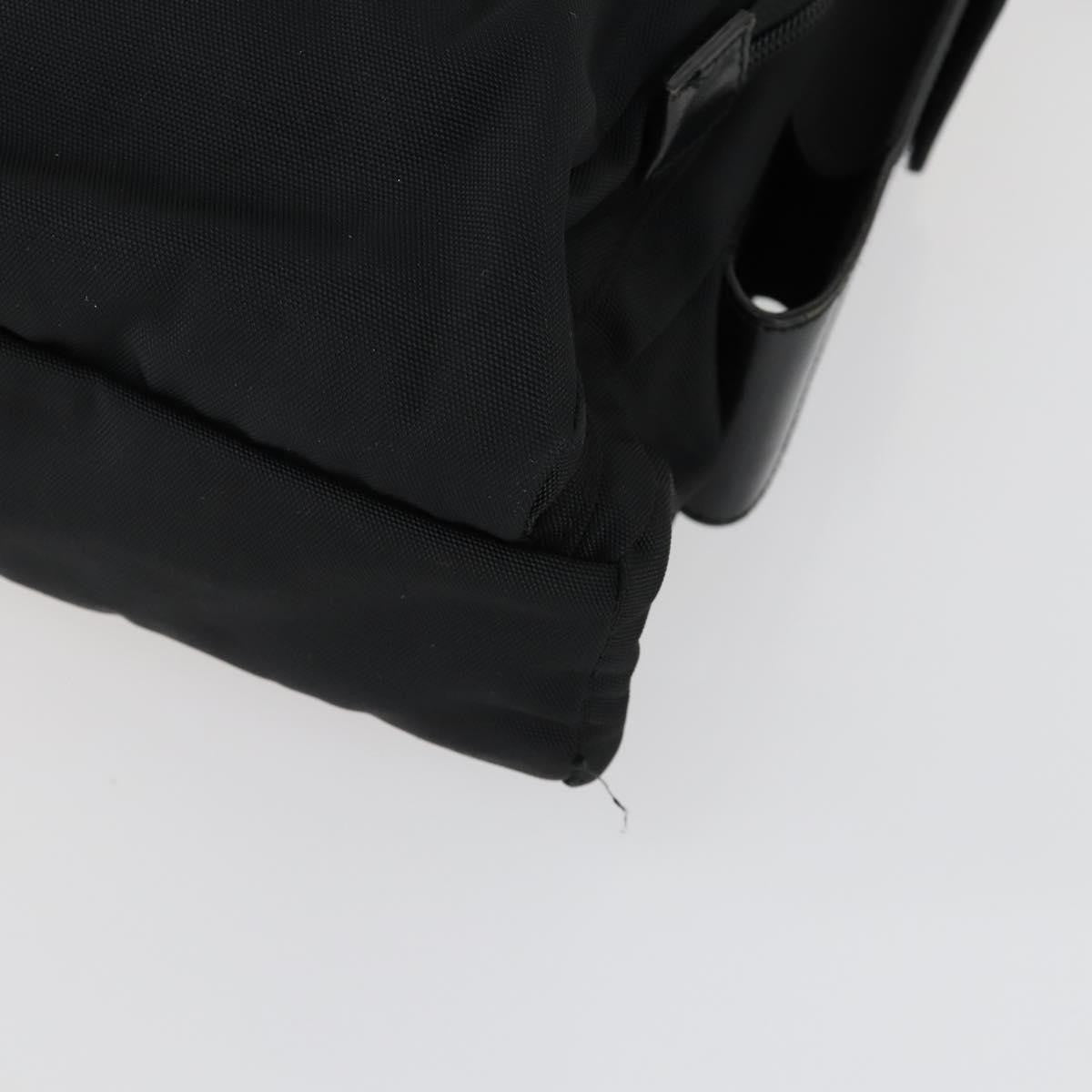 Prada Vintage Shoulder Bag Tessuto, BLACK, CANVAS, Shoulder bag