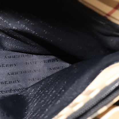 Burberry Nova Check Tote Canvas and Leather, BEIGE, CANVAS, Tote bag
