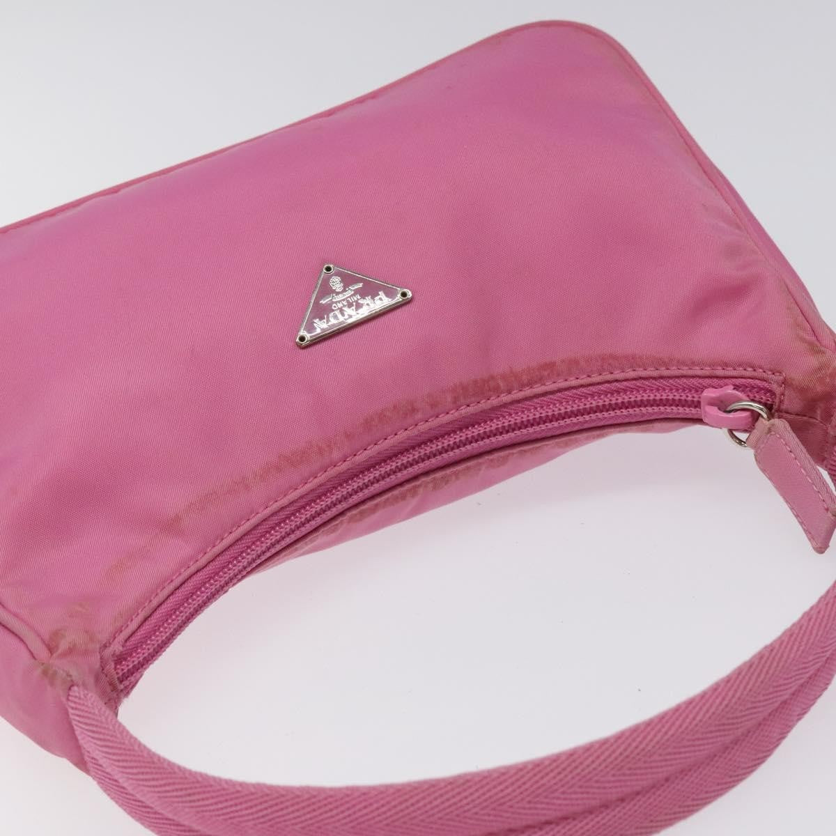 Prada Hobo Tessuto, PINK, NYLON, Clutche & pouche