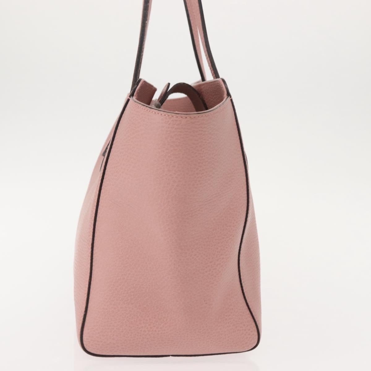 Gucci Swing Tote Leather, PINK, LEATHER, Tote bag