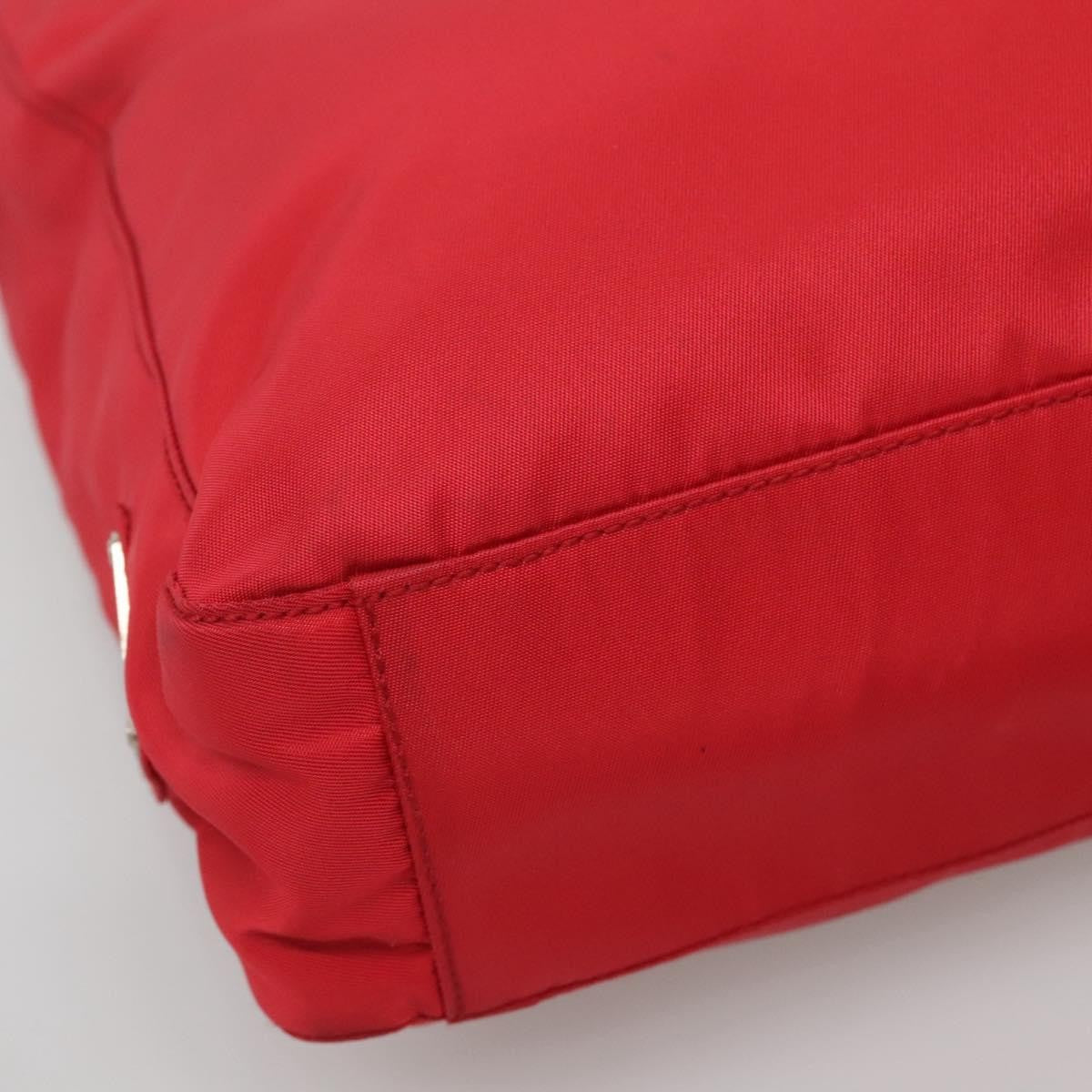 Prada Vintage Tote Tessuto, RED, NYLON, Tote bag