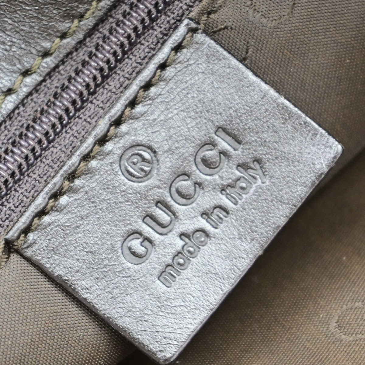 Gucci Drawstring Backpack GG Canvas, BROWN, CANVAS, Backpack