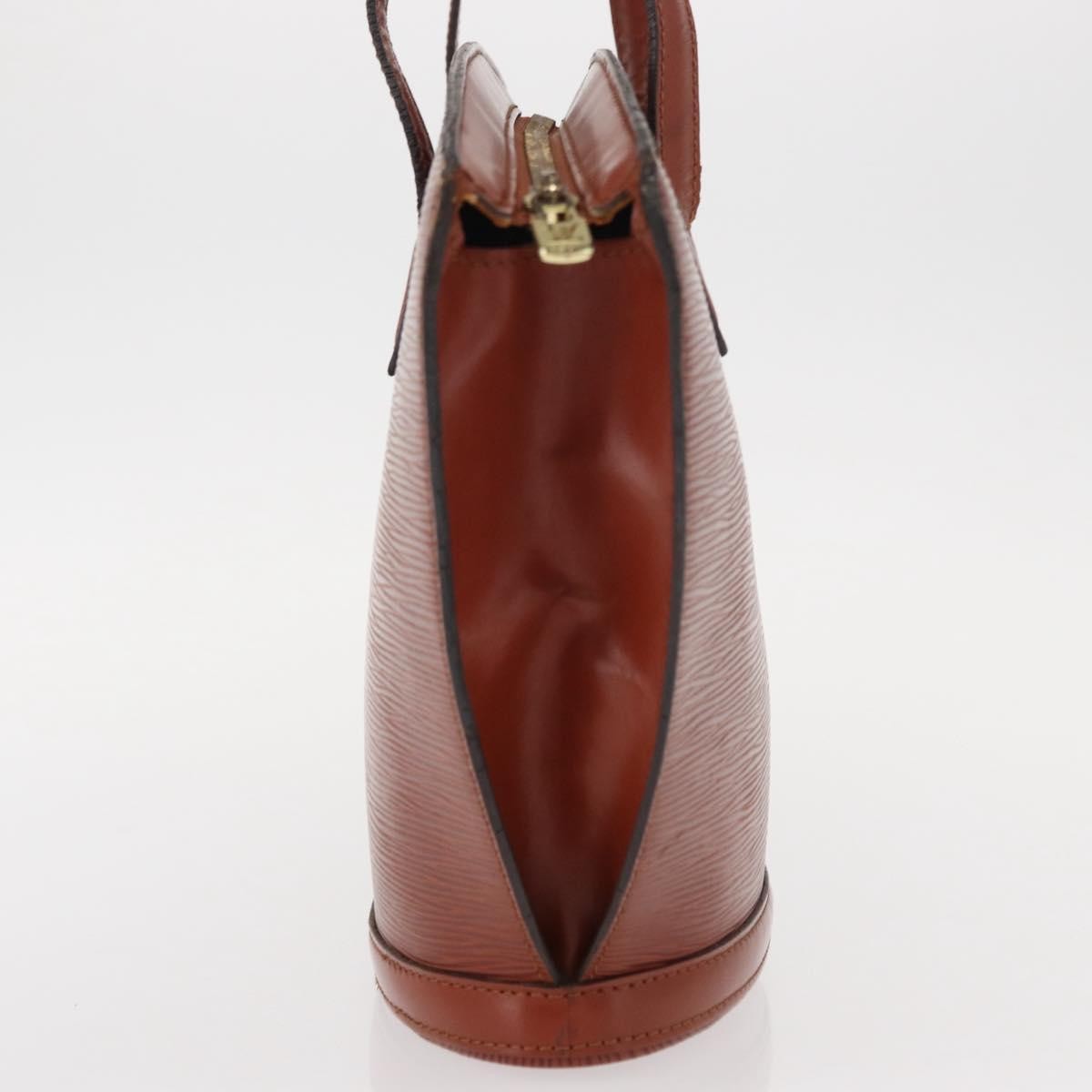 Louis Vuitton Saint Jacques Handbag Epi Leather, BROWN, LEATHER, Handbag
