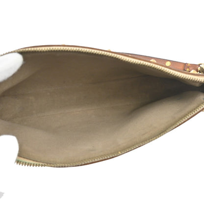 Louis Vuitton Pochette Accessoires Monogram Multicolor, BLACK, CANVAS, Clutche & pouche