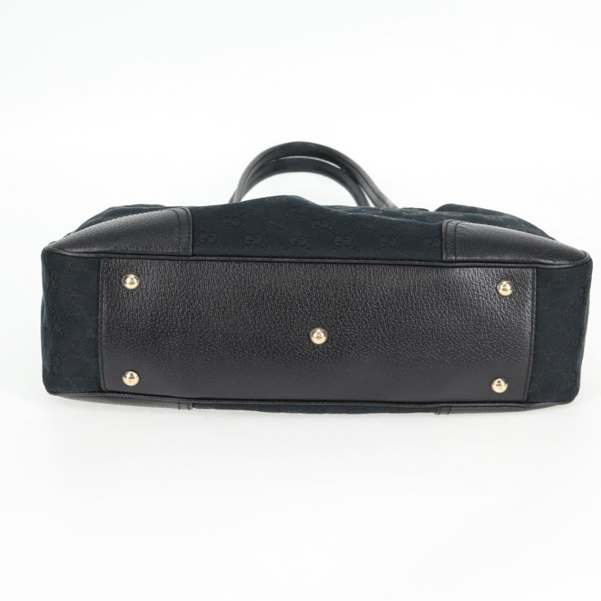 Gucci Princy Tote GG Coated Canvas, BLACK, CANVAS, Tote bag