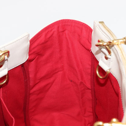 Chloe Eden Tote bag Leather, WHITE, LEATHER, Tote bag