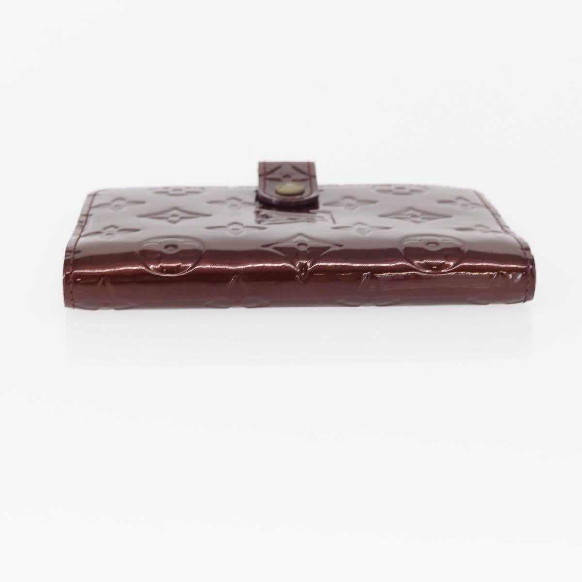 Louis Vuitton Mat Ring Agenda Cover Monogram Vernis, BURGUNDY, PATENT_LEATHER, Clutche & pouche