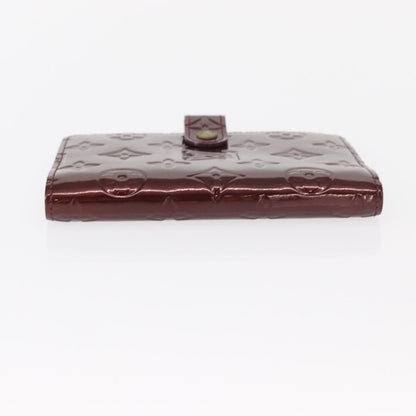 Louis Vuitton Mat Ring Agenda Cover Monogram Vernis, BURGUNDY, PATENT_LEATHER, Clutche & pouche