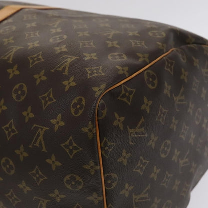Louis Vuitton Keepall Bag Monogram Canvas, BROWN, CANVAS, Travel bag