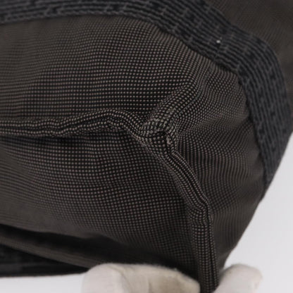 Hermes Herline Backpack Canvas, GRAY, CANVAS, Backpack