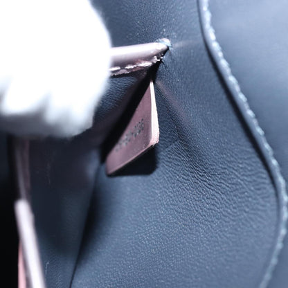 Christian Dior Lady Dior Croisiere Chain Wallet Micro Cannage Metallic Calfskin, PINK, LEATHER, Shoulder bag