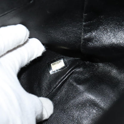 Chanel Chocolate Bar Chain Tote Quilted Jersey, BLACK, COTTON, Tote bag