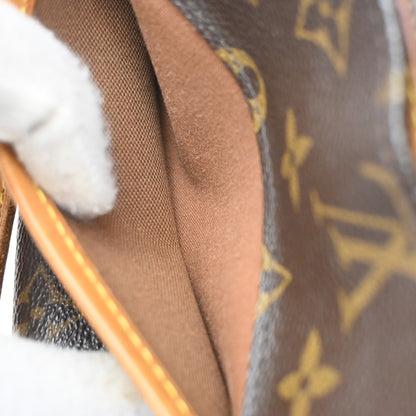 Louis Vuitton Popincourt Shoulder Bag Monogram Canvas, BROWN, CANVAS, Shoulder bag