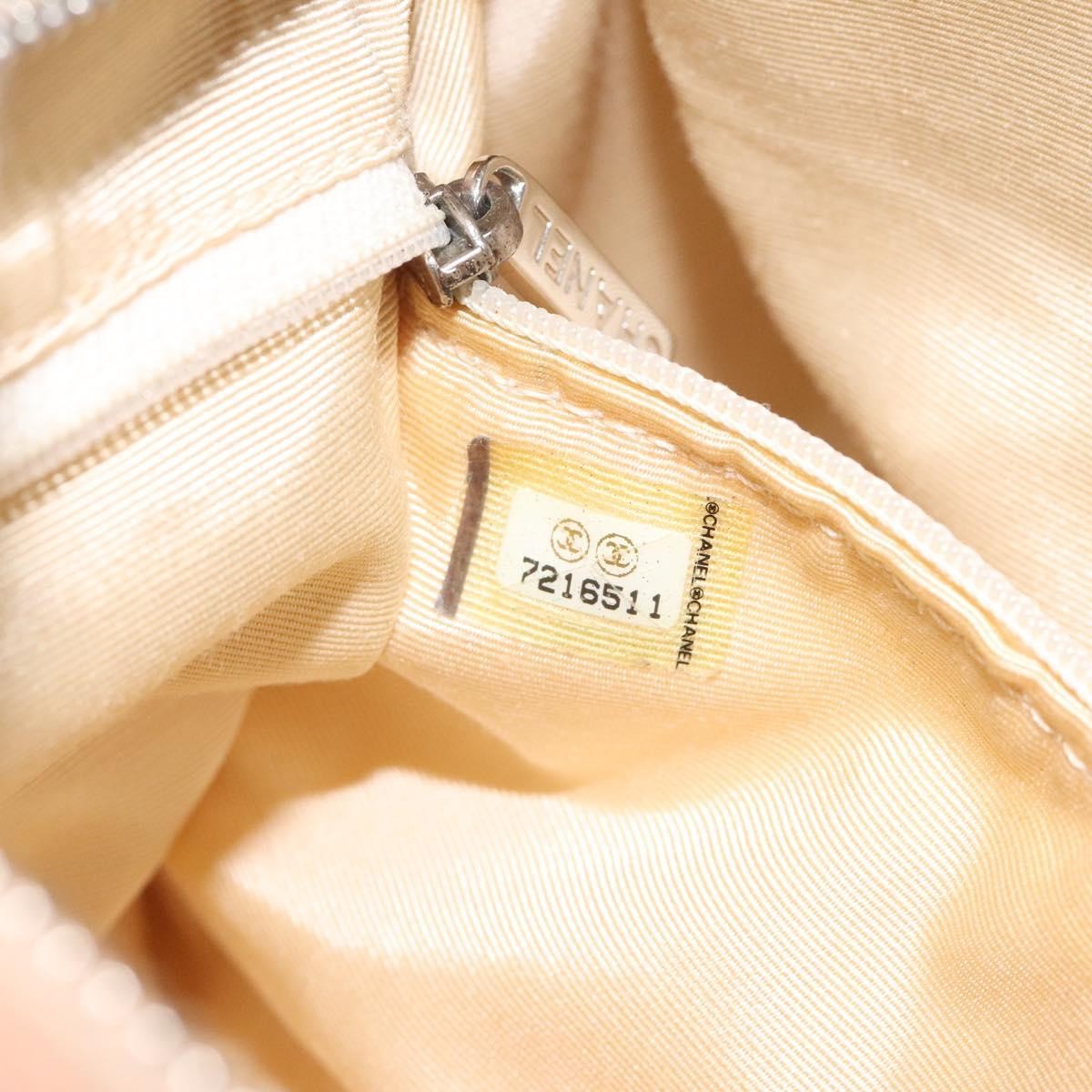 Chanel Chocolate Bar Barrel Bag Quilted Leather, BEIGE, LEATHER, Handbag