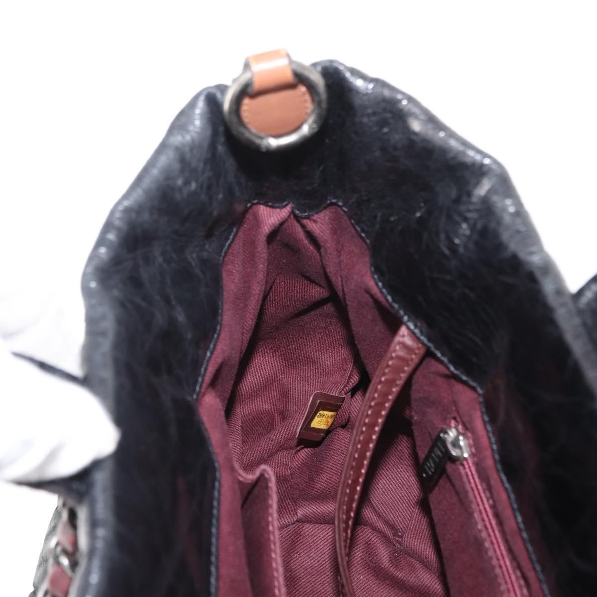 Chanel In The Mix Tote Quilted Iridescent Calfskin, BLACK, LEATHER, Shoulder bag