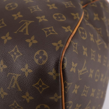Louis Vuitton Keepall Bag Monogram Canvas, BROWN, CANVAS, Travel bag