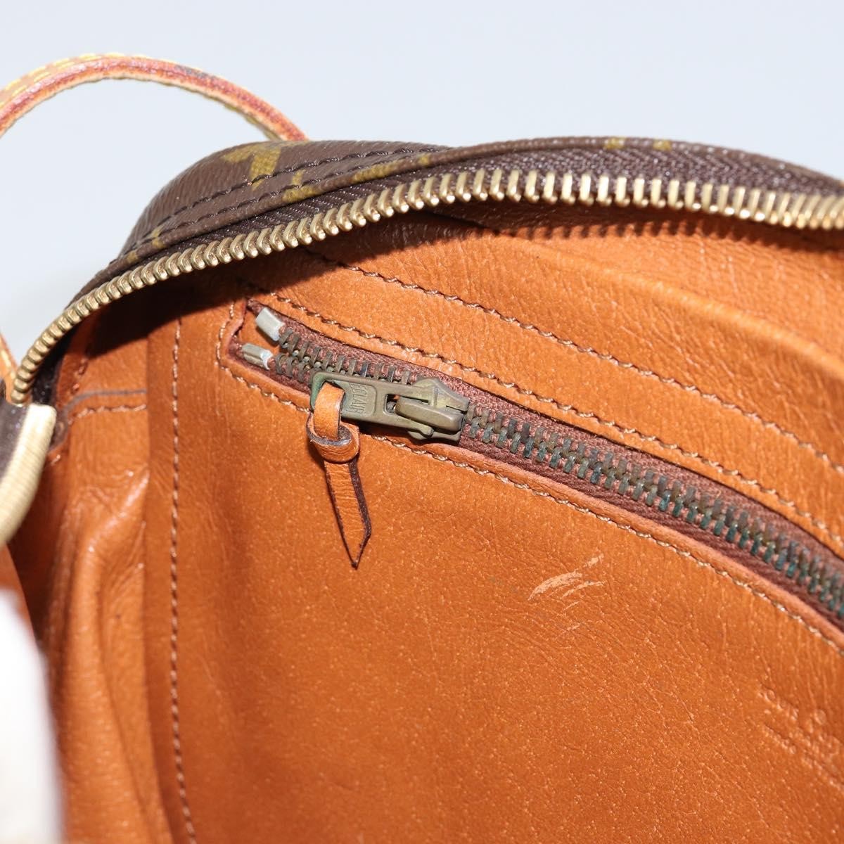 Louis Vuitton Jeune Fille Handbag Monogram Canvas, BROWN, CANVAS, Shoulder bag