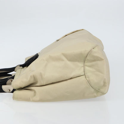 Salvatore Ferragamo Vala Handbag Nylon, BEIGE, NYLON, Handbag
