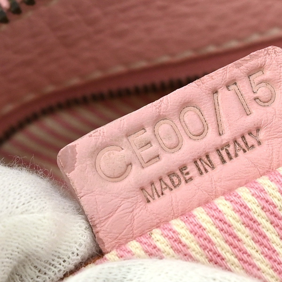 Celine Handbag Leather, PINK, LEATHER, Handbag