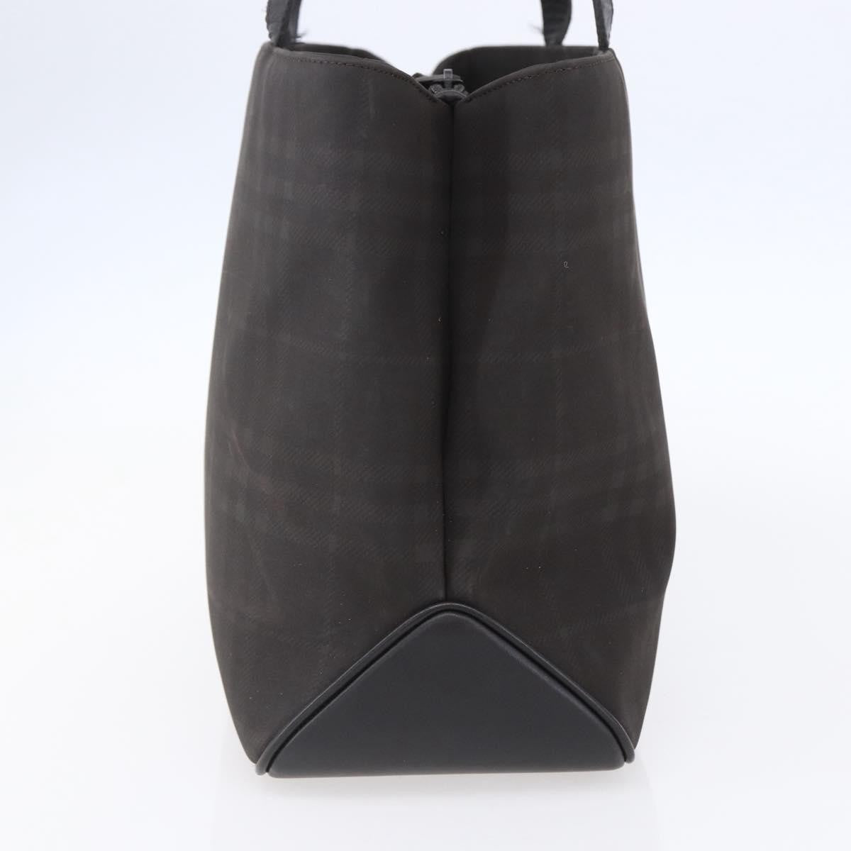 Burberry Nova Handbag Canvas, BROWN, PVC, Handbag