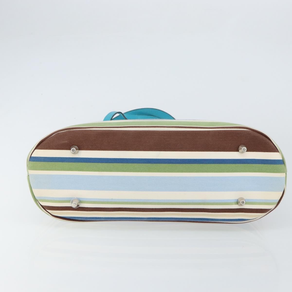 Burberry Vintage tote bag Canvas, BLUE, CANVAS, Tote bag