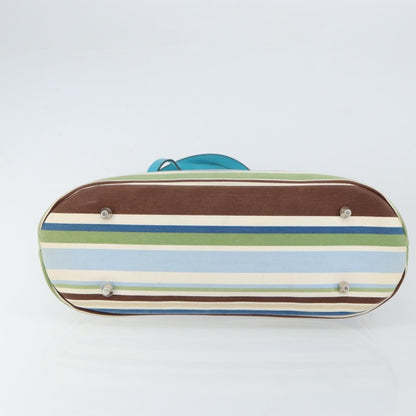 Burberry Vintage tote bag Canvas, BLUE, CANVAS, Tote bag