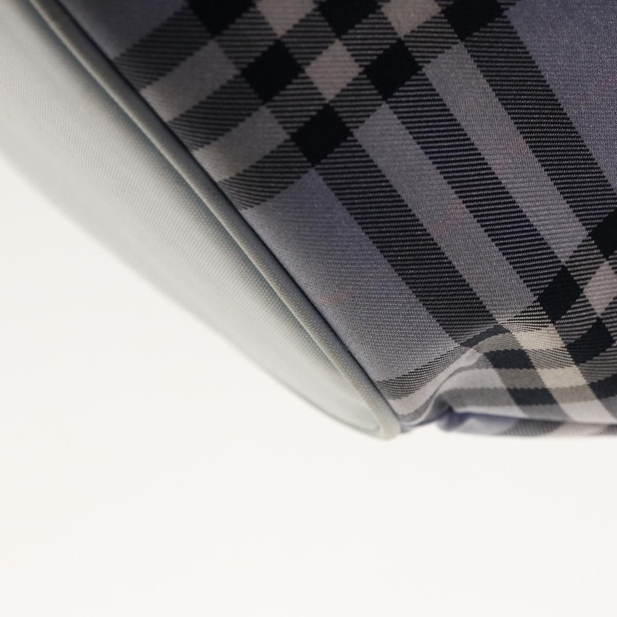 Burberry Nova Check Tote Nylon, BLUE, NYLON, Tote bag