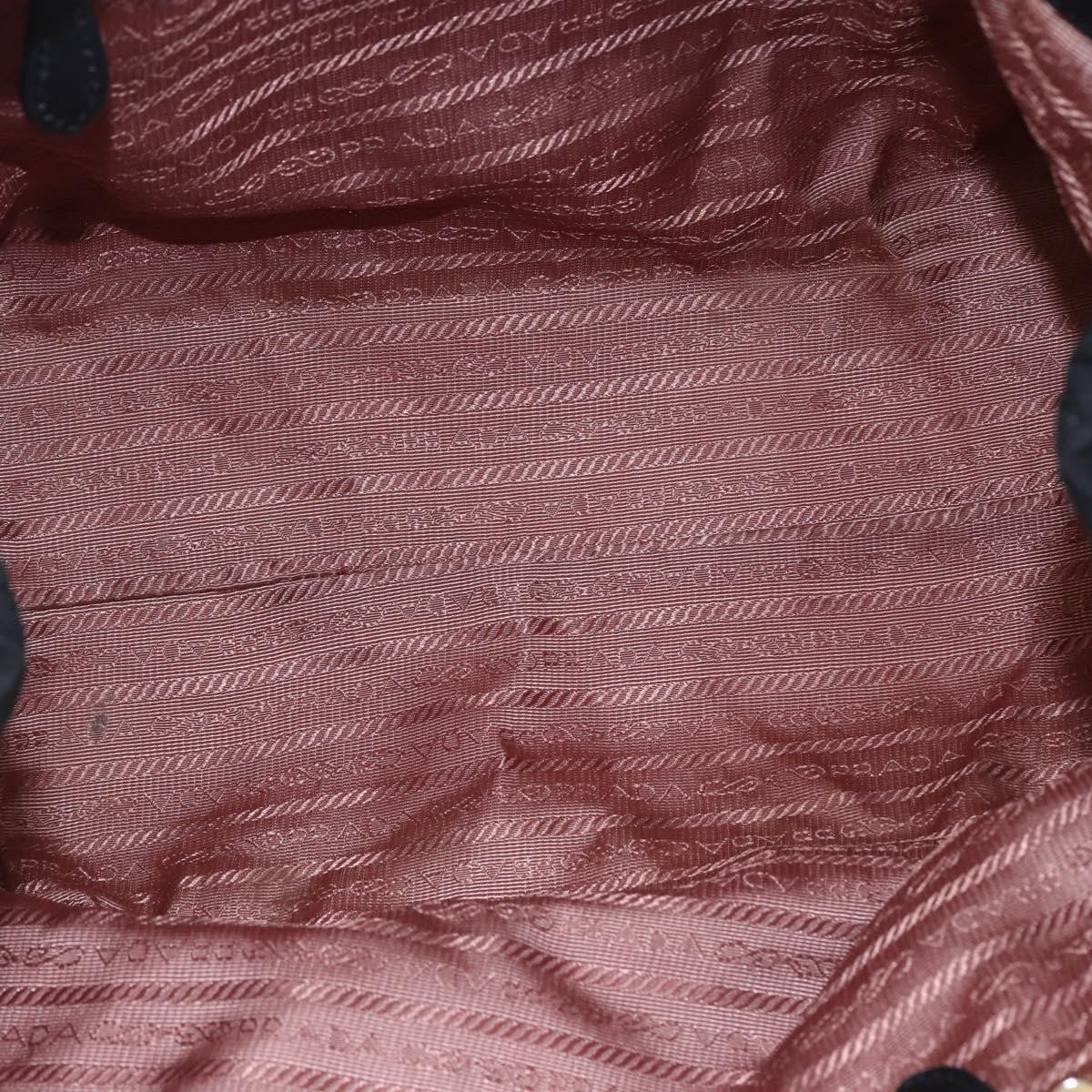 Prada Bow Tote Tessuto, BLACK, NYLON, Handbag