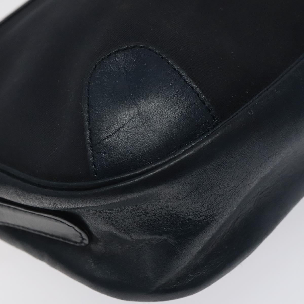 Burberry Vintage Shoulder Bag Canvas, NAVY, CANVAS, Shoulder bag