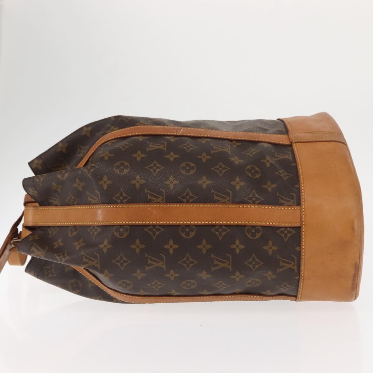 Louis Vuitton Randonnee Backpack Monogram Canvas, BROWN, CANVAS, Shoulder bag
